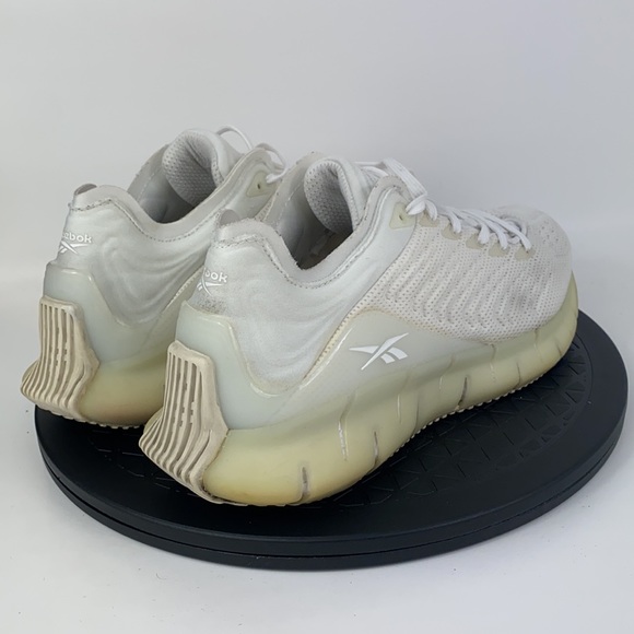 Reebok Zig Kinetica White Athletic Running Shoes EH2814 Women's Size 8 - Picture 5 of 12